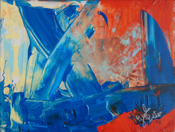 Blue Boats by Giulia Pintea